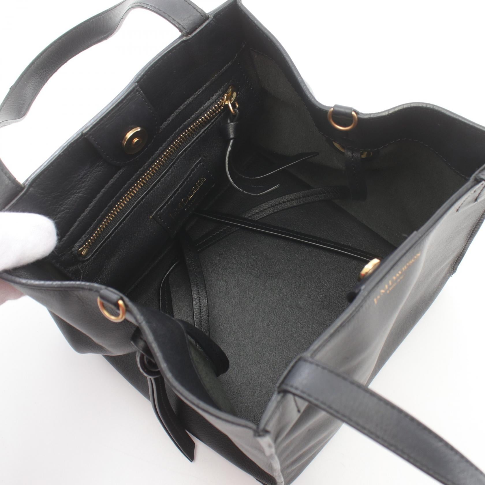 J&M Davidson BELLE Leather Handbag Black