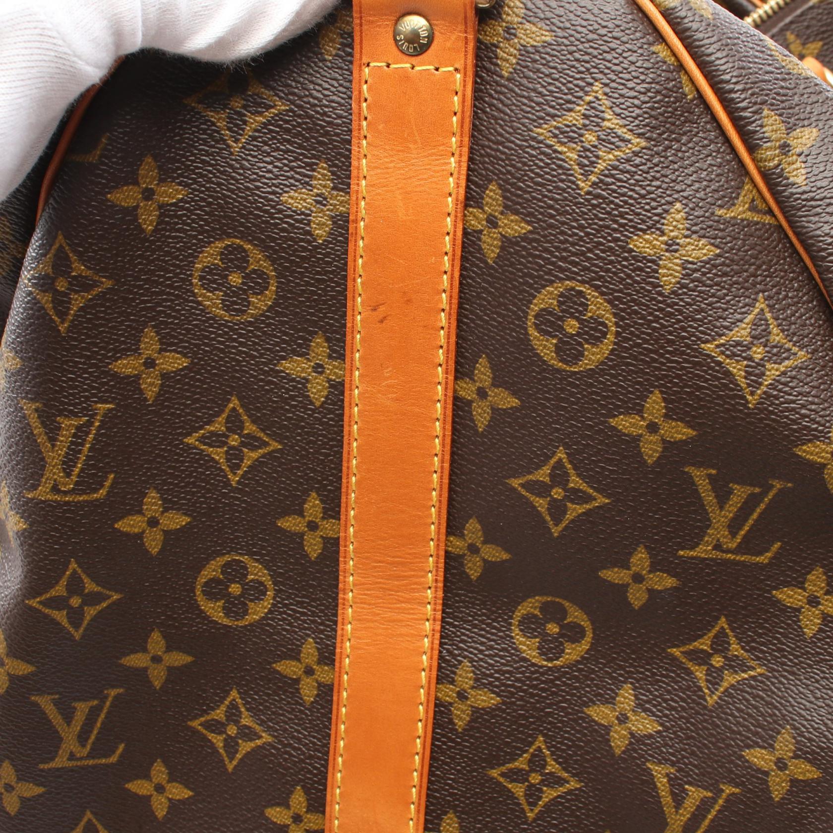 Louis Vuitton Monogram Keepall Bandouliere 60 Boston Bag M41412