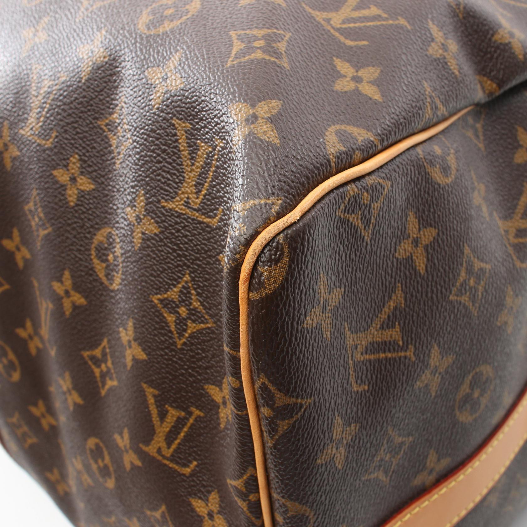 Louis Vuitton Monogram Keepall Bandouliere 55 Boston Bag M41414