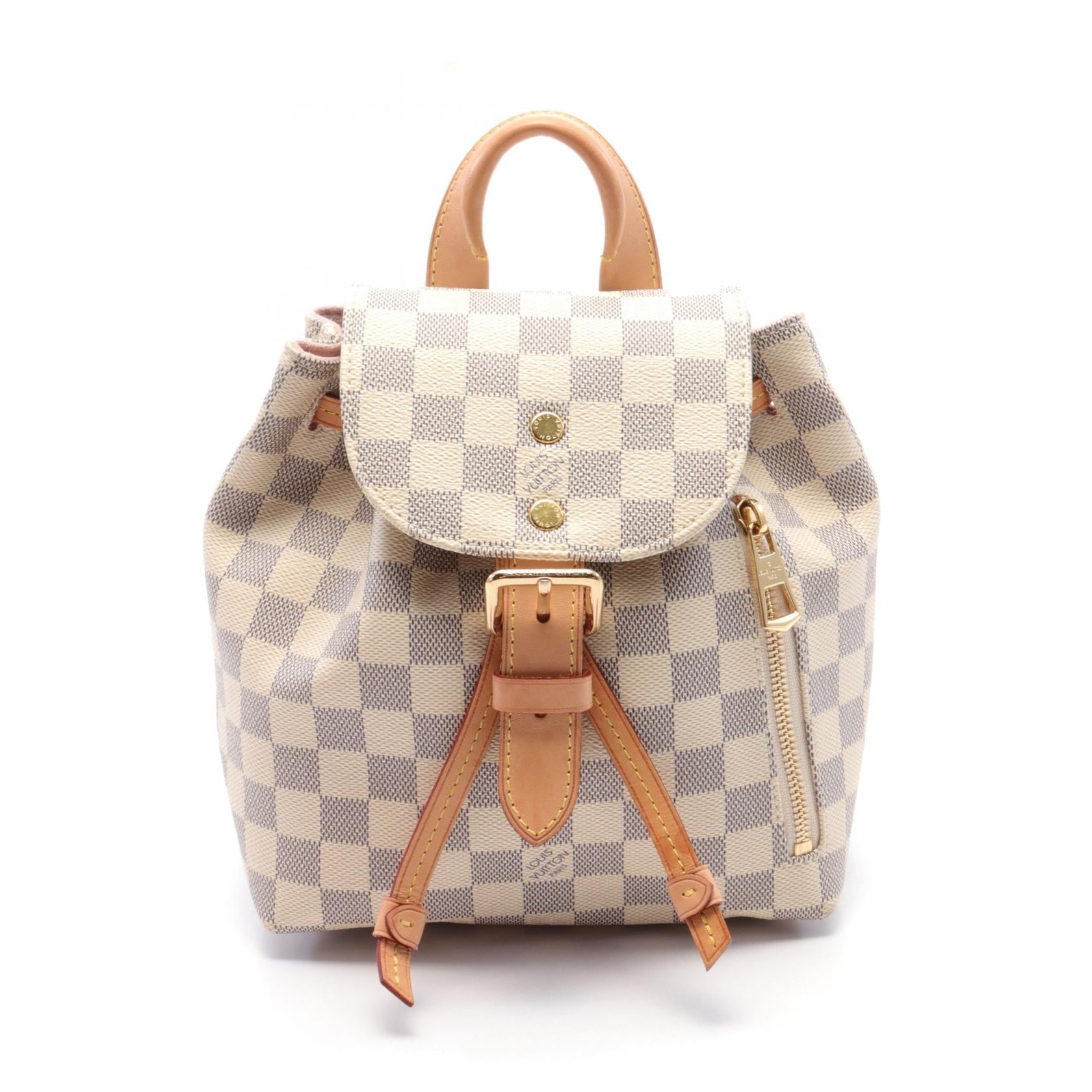 Louis Vuitton Sperone BB Backpack PVC Canvas