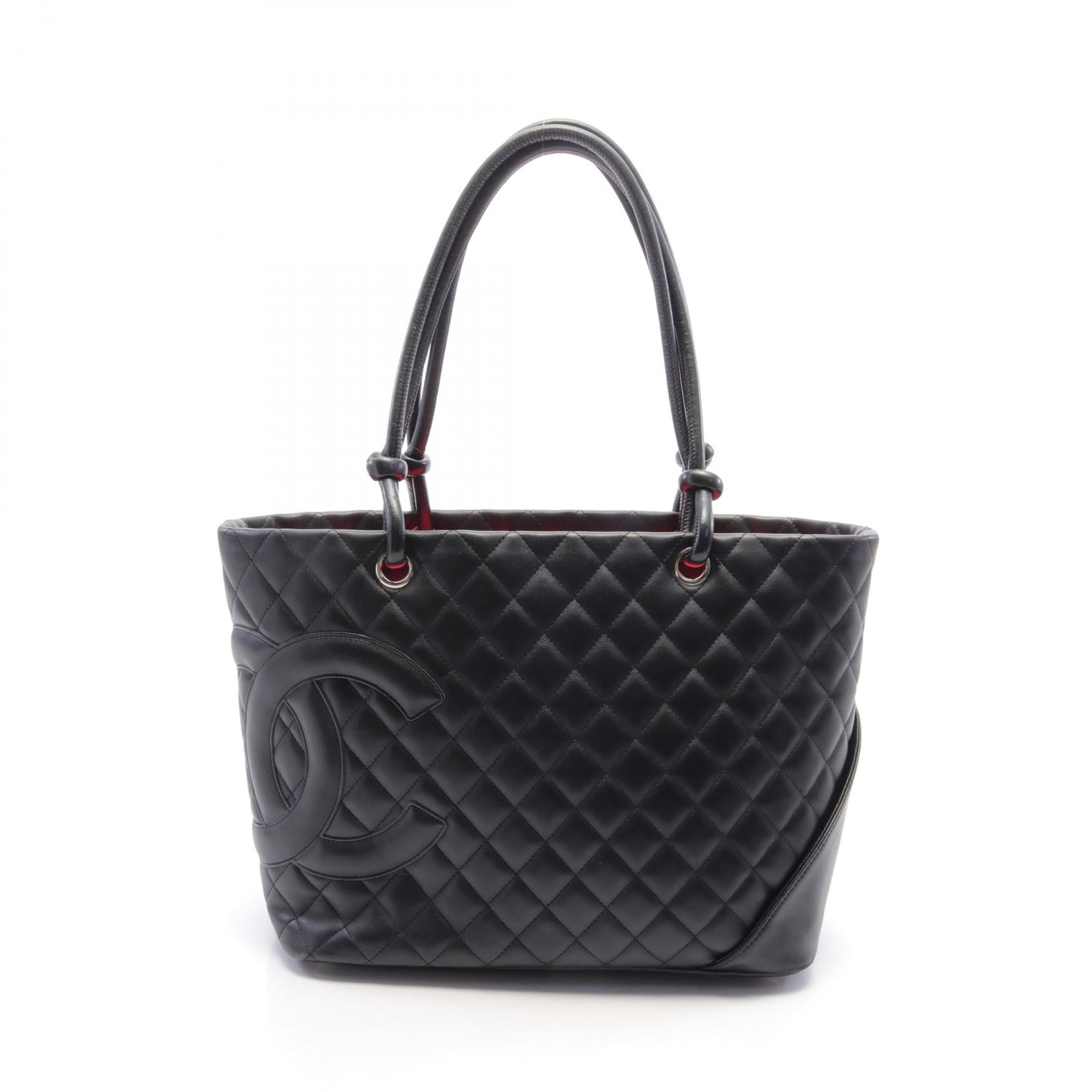 Chanel Cambon Large Leather Tote Bag A25169