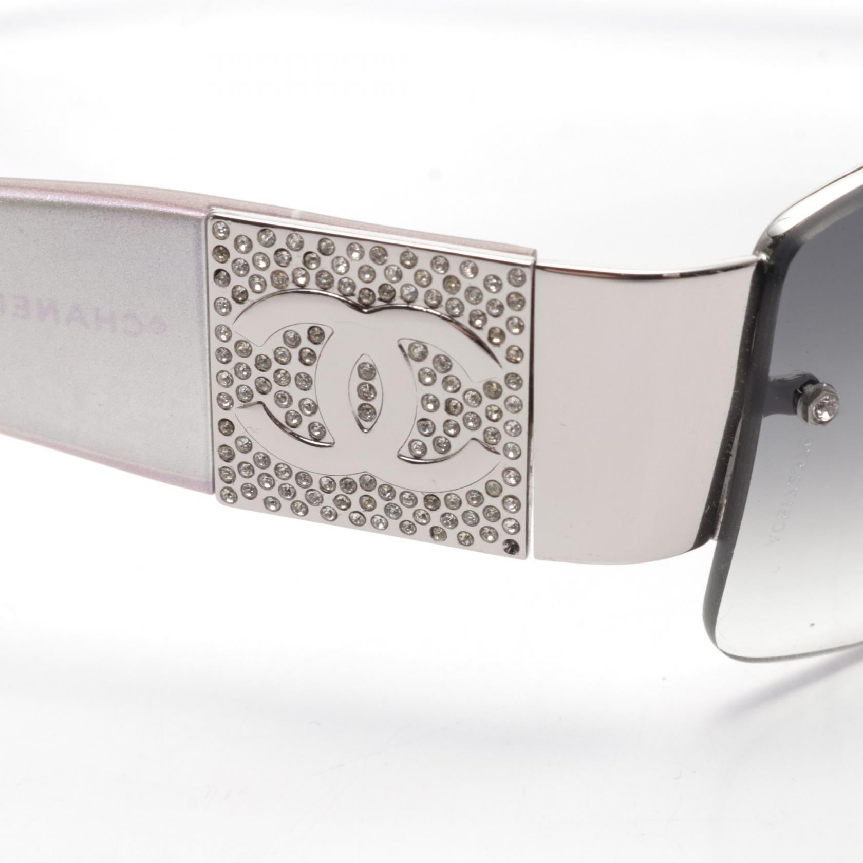 Chanel Plastic/Metal Sunglasses Multicolor