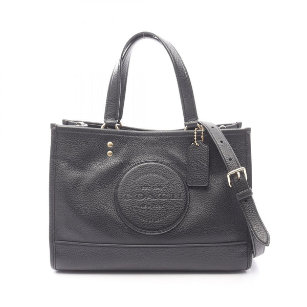 COACH Dempsey Carryall With Patch Leather 2way Handbag