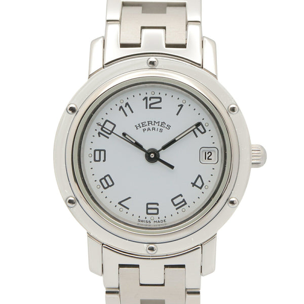 Hermes Clipper Stainless Steel Watch