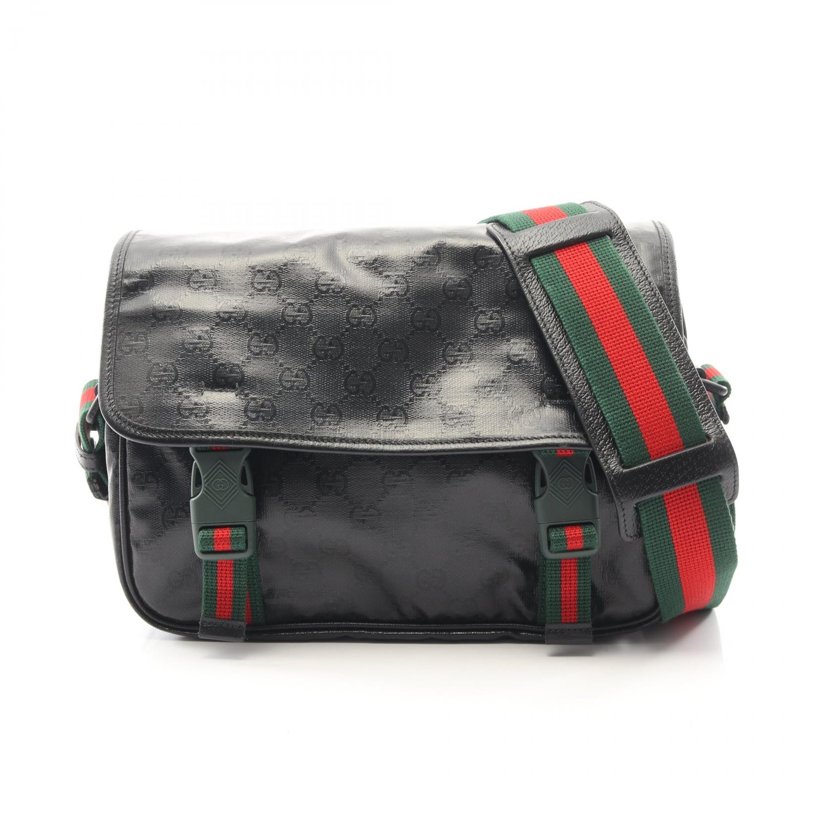 Gucci GG Crystal Coated Canvas Shoulder Bag