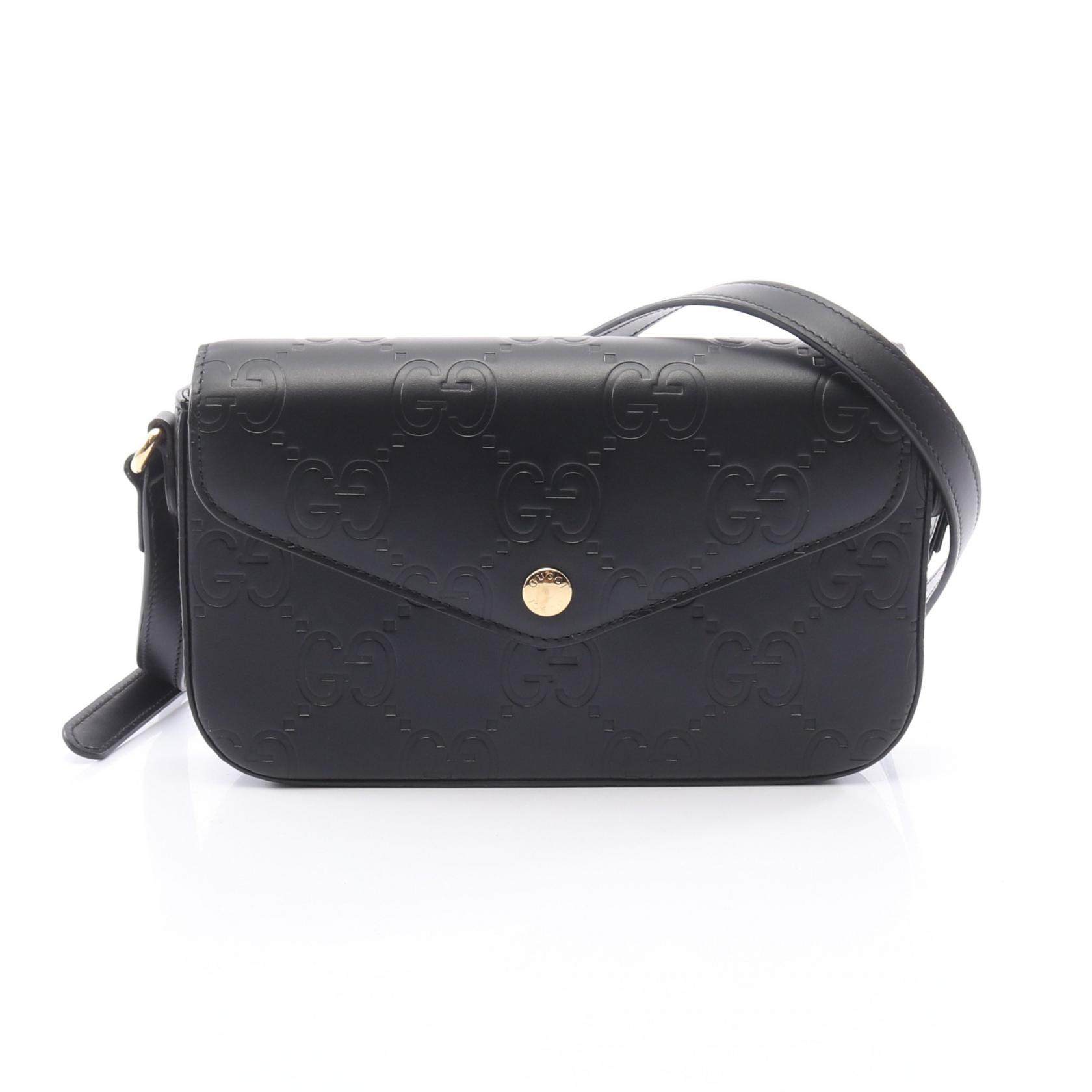 Gucci GG Super Mini Leather Shoulder Bag