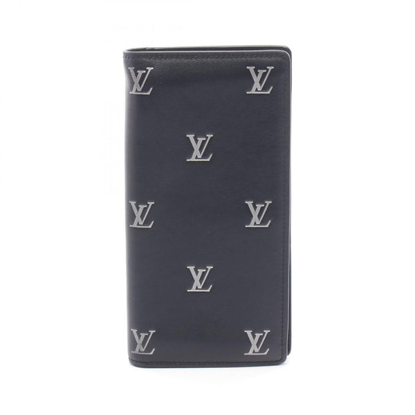 Louis Vuitton Portefeuille Brazza NM Calf Leather Long Wallet