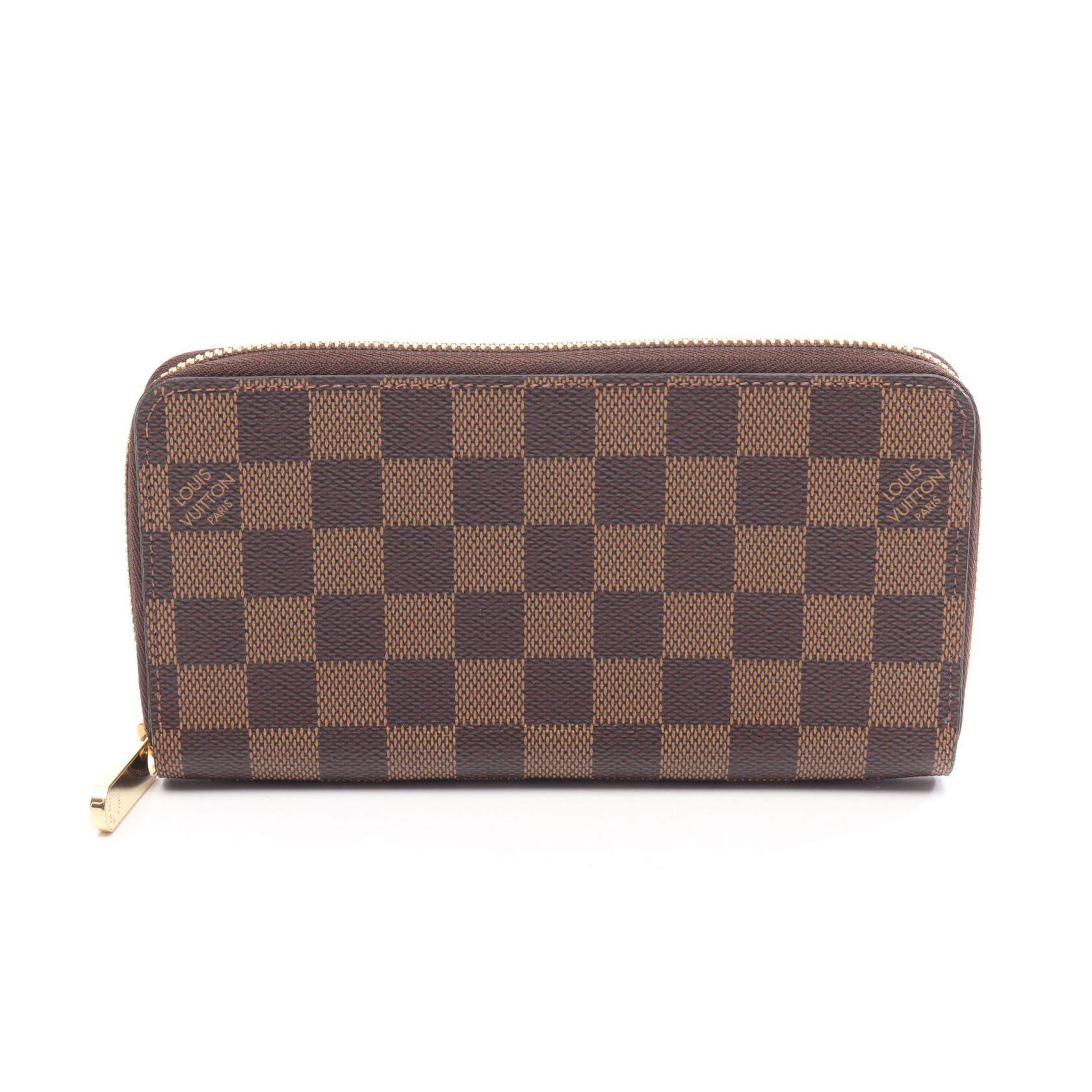 Louis Vuitton Zippy Wallet Damier Long Wallet