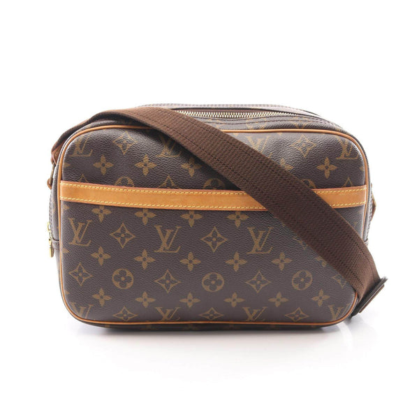 Louis Vuitton Reporter PM Monogram PVC Coated Canvas Leather Shoulder Bag