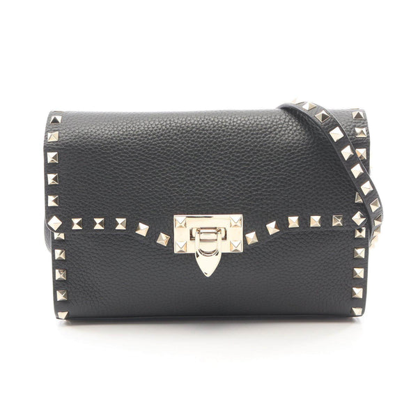 Valentino Garavani Rockstud Leather Shoulder Bag