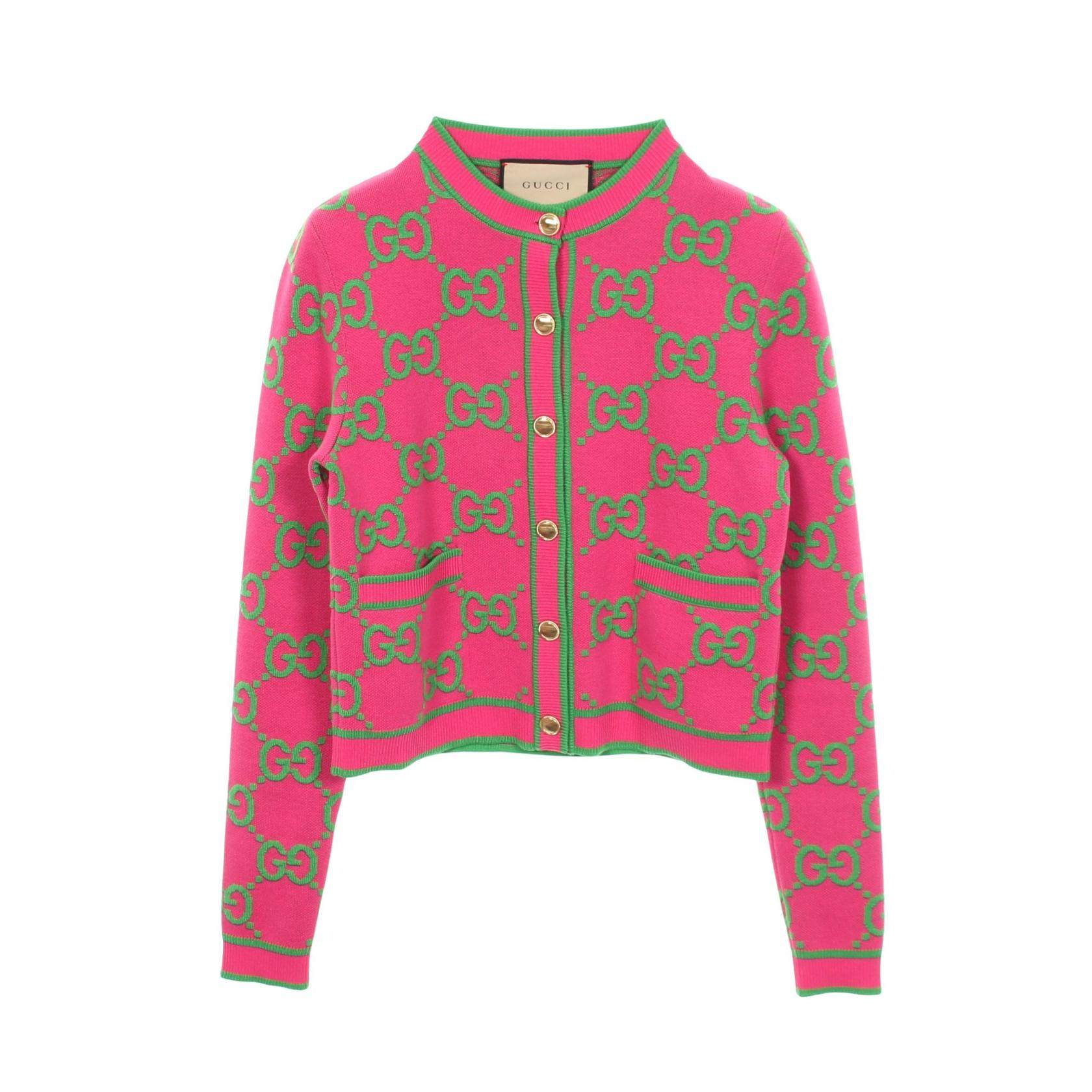 Gucci GG Cotton Wool Cardigan