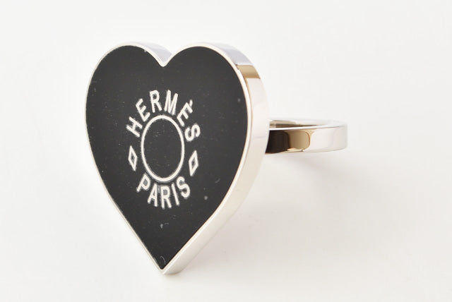 Hermes Scarf Ring Holder Heart Shape