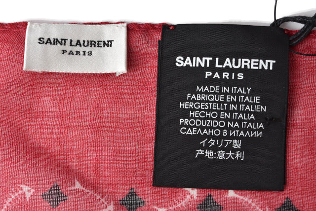 Yves Saint Laurent 100% Wool Scarf 90x90cm in Pristine Condition