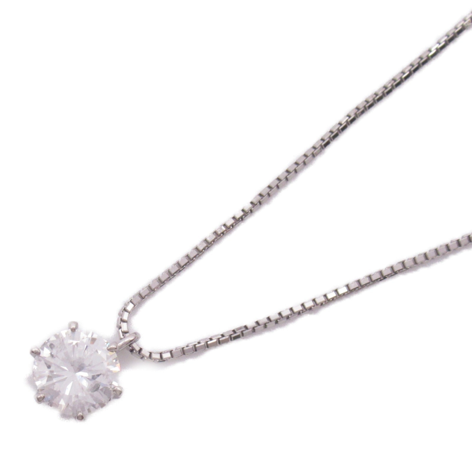 Platinum Diamond Necklace Jewelry