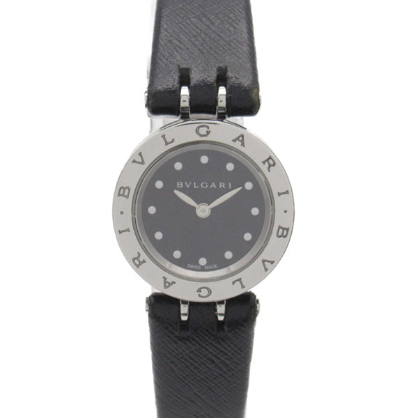 Bvlgari  BVLGARI B-zero 1 Women's Wrist Watch BZ23SC, Quartz, Stainless Steel with Leather Strap, Used Metal Other BZ23SC in Great Condition