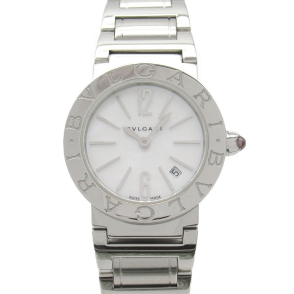 Bvlgari  BVLGARI BBL26S Ladies' Stainless Steel Wristwatch with White Shell Dial Metal Other BBL26S in Great Condition