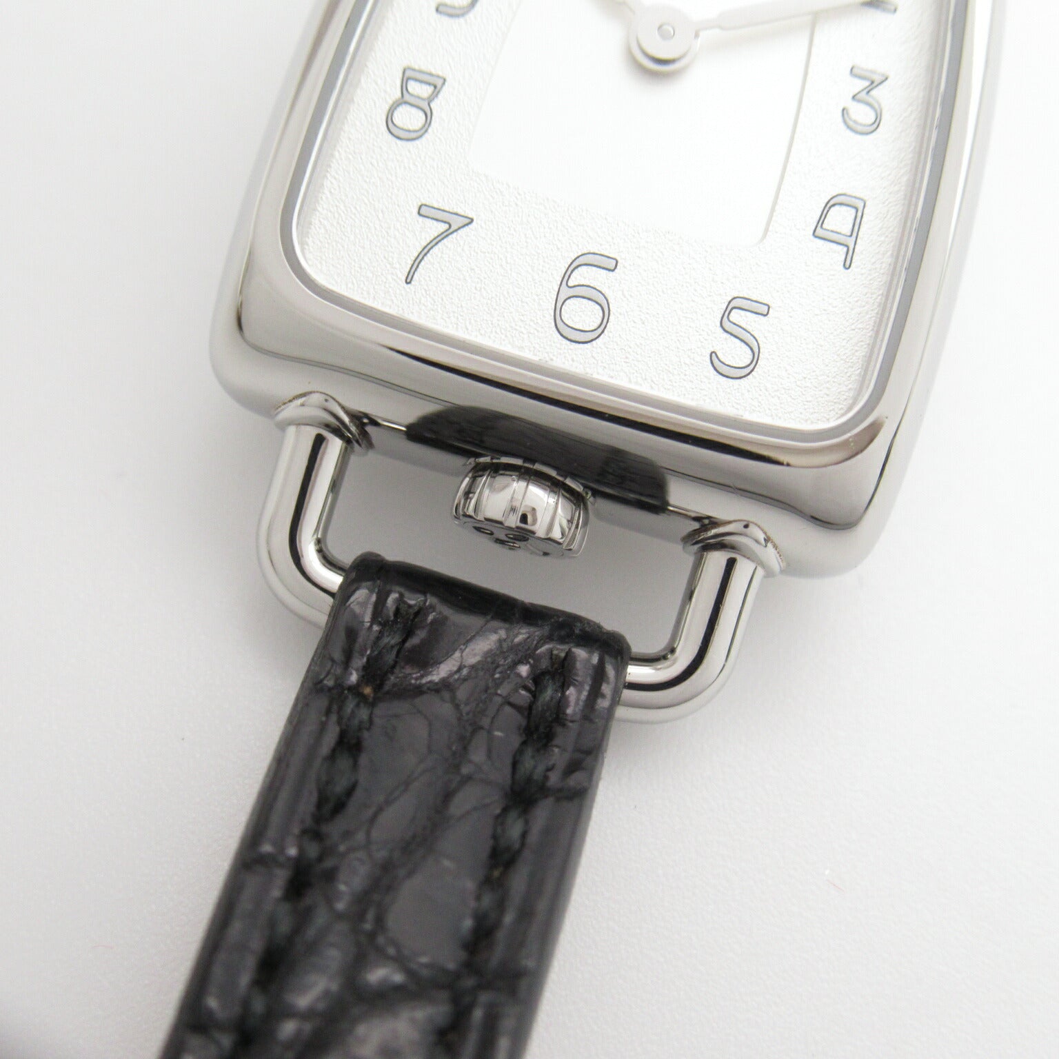 Hermes Gallop Watch Stainless Steel Leather