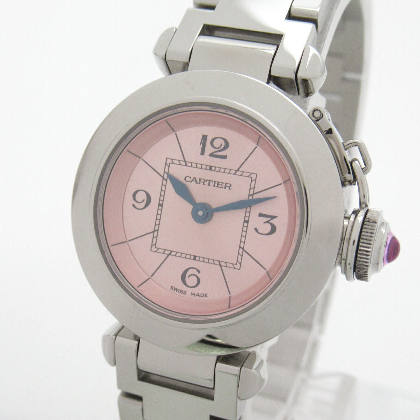 Cartier Miss Pasha Stainless Steel Quartz Watch W3140008