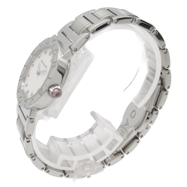 Bvlgari Ladies Stainless Steel/Diamond Bvlgari Diamond Wrist Watch BBL26S BBL26S