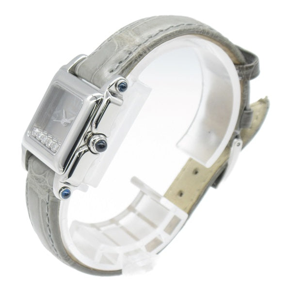 Chopard Ladies' Stainless Steel/Diamond/Croc Leather Belt Wristwatch 27/8892-23 27/8892-23