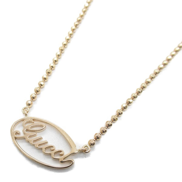 Gucci 18K Logo Chain Necklace  Necklace Metal in