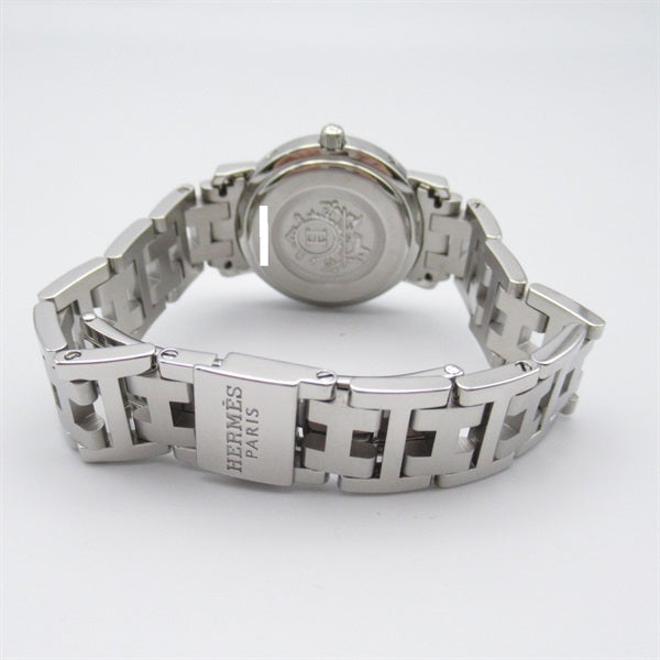 Hermes  HERMES Clipper Women's Wrist Watch CL4.210, Quartz, Stainless Steel, Used Metal Other CL4.210 in Great Condition