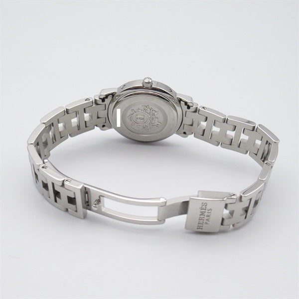 Hermes  HERMES Clipper Women's Wrist Watch CL4.210, Quartz, Stainless Steel, Used Metal Other CL4.210 in Great Condition