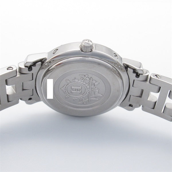 Hermes  HERMES Clipper Women's Wrist Watch CL4.210, Quartz, Stainless Steel, Used Metal Other CL4.210 in Great Condition