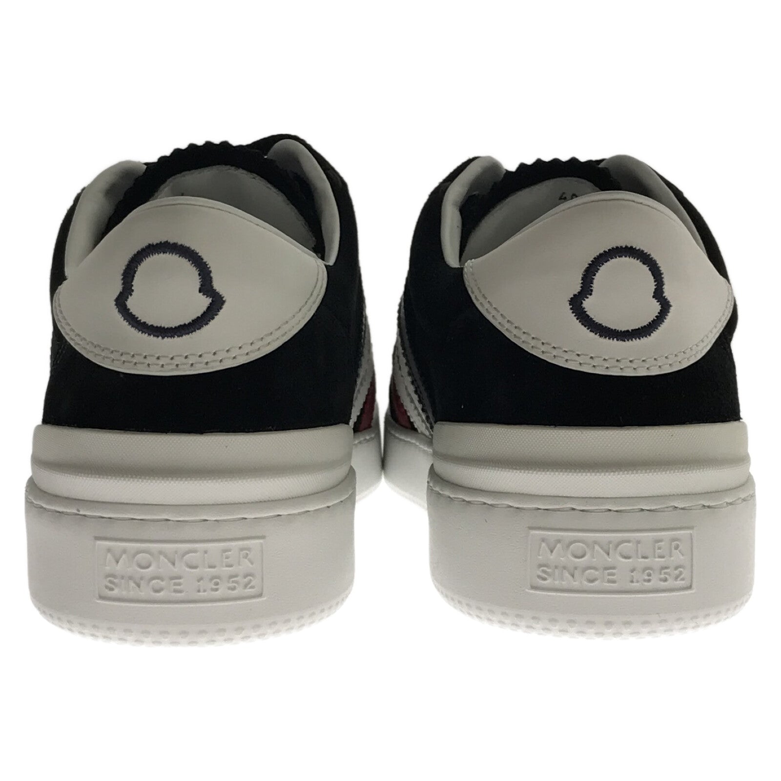 Moncler Leather Sneakers Black Unisex