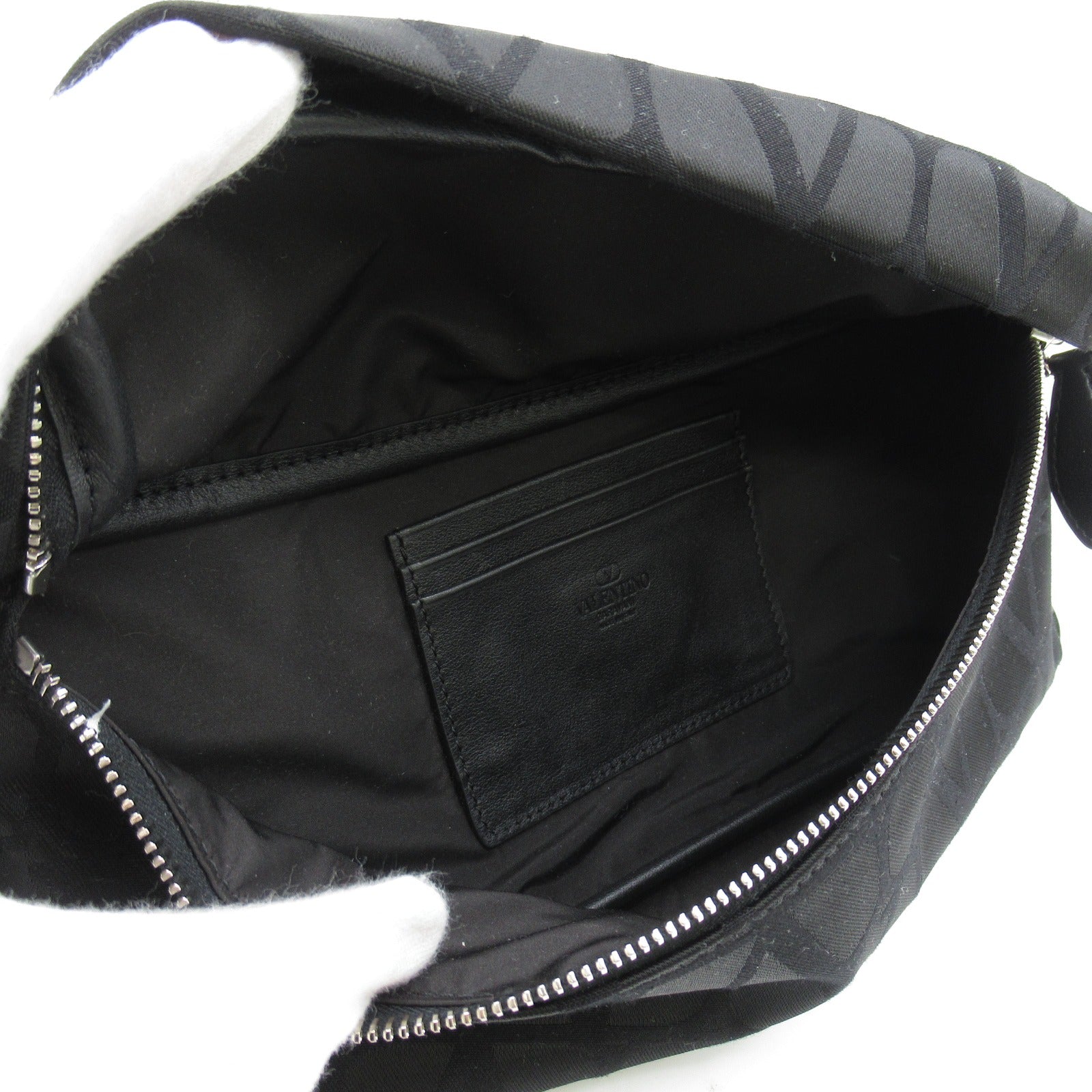 Valentino Polyester Waist Bag Black