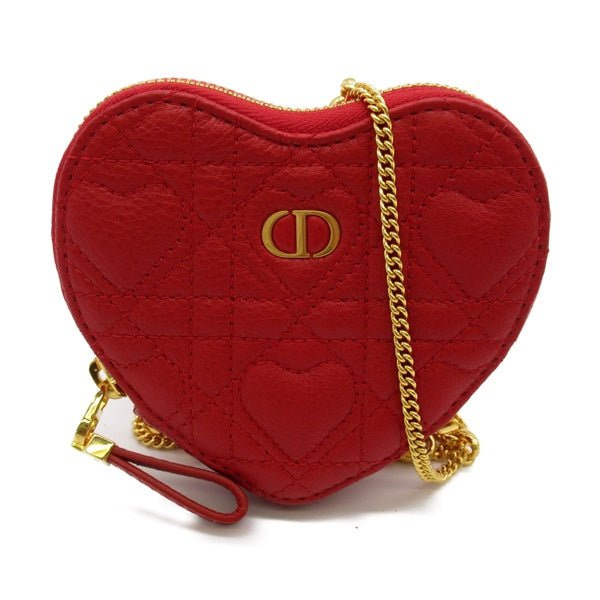 Caro Heart Pouch with Chain