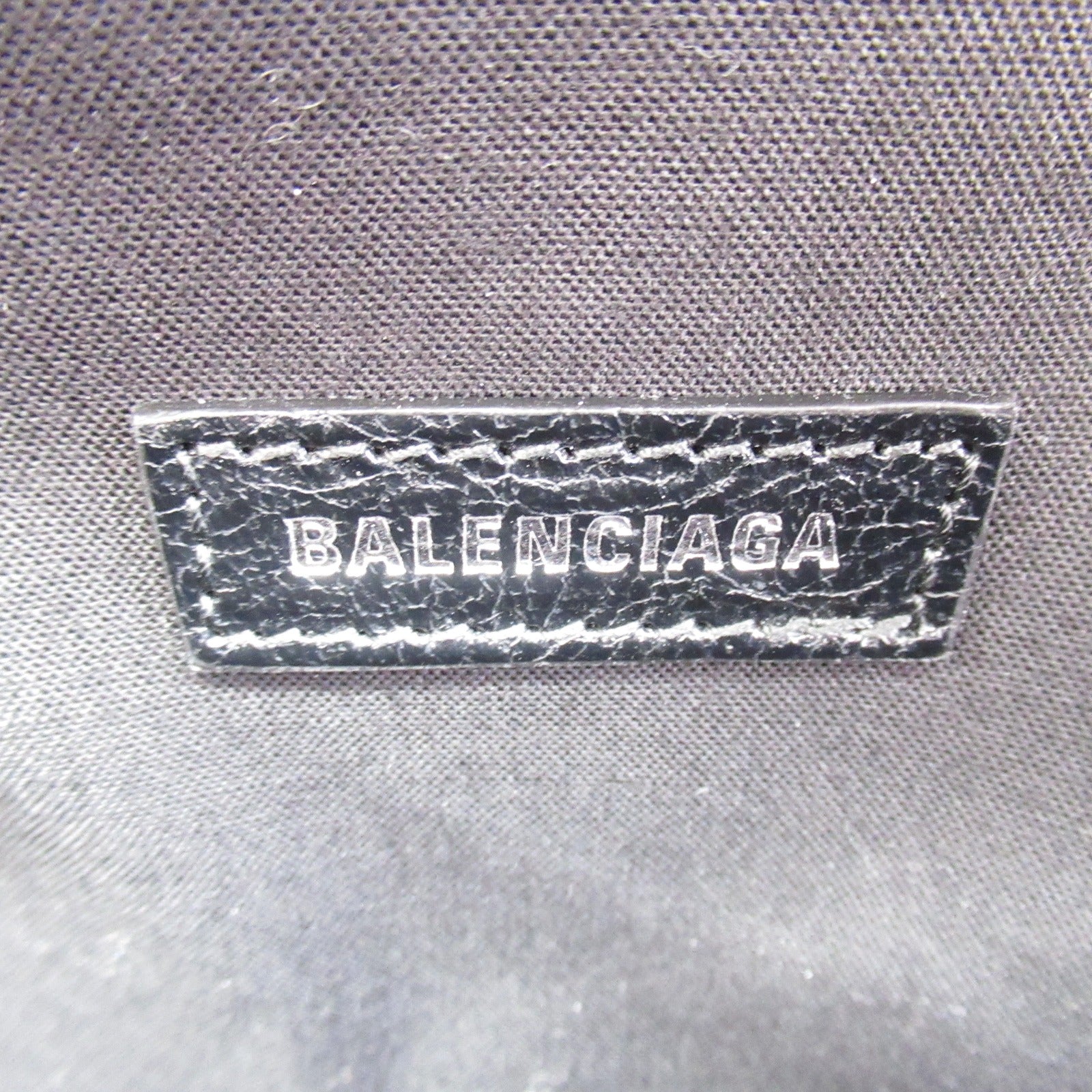 Balenciaga Lambskin Waist Bag Black