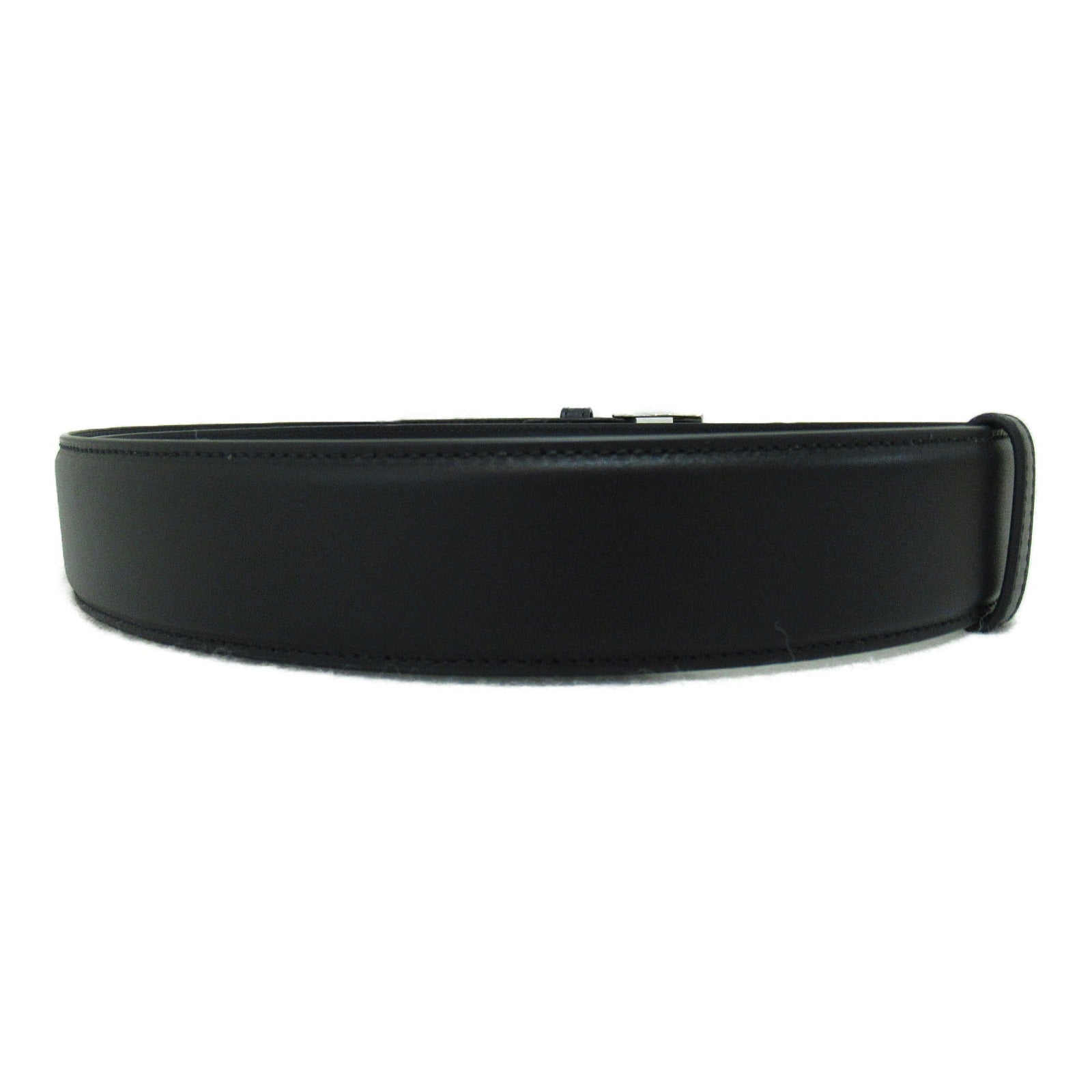 Bottega Veneta Leather Watch Belt Black