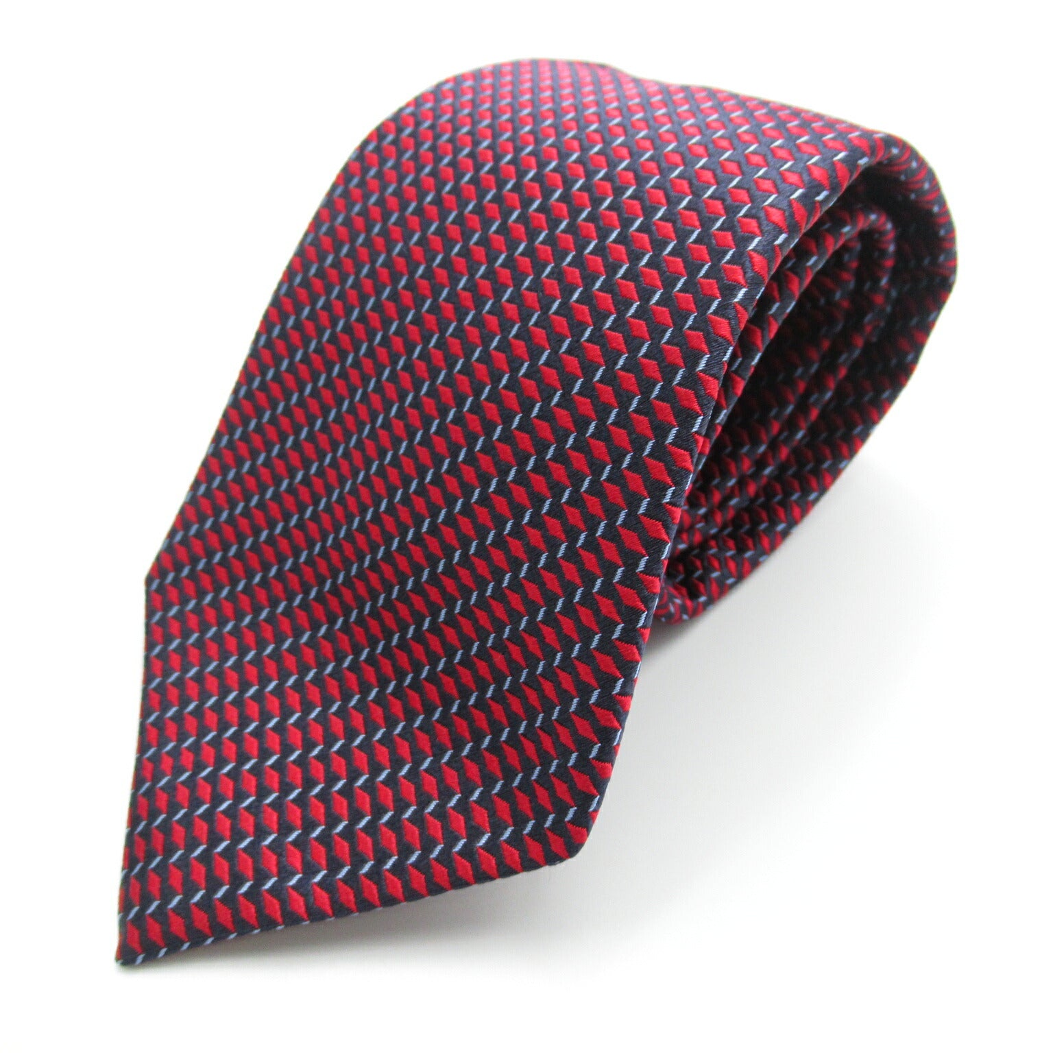 Emporio Armani Silk Tie Red