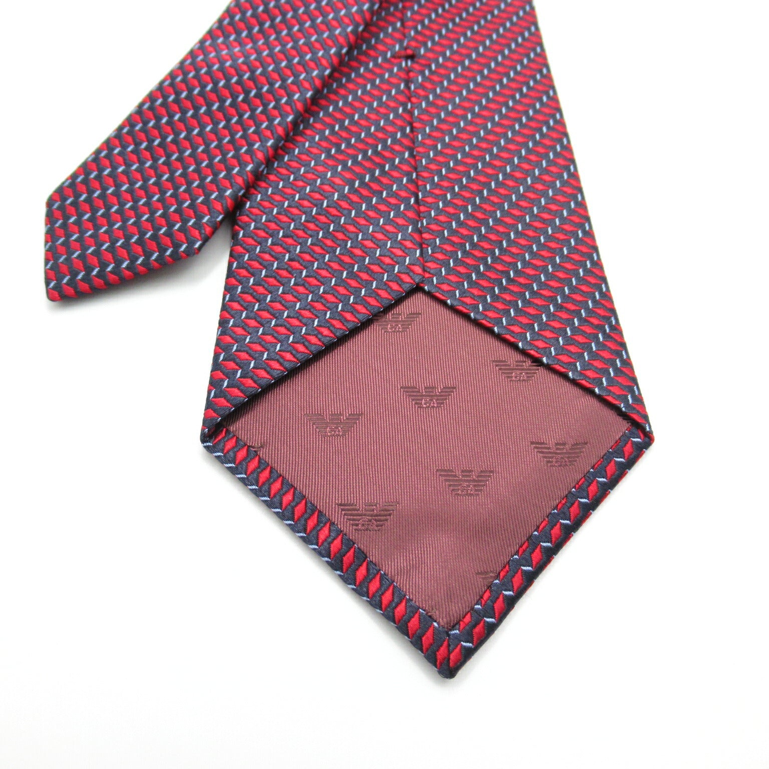 Emporio Armani Silk Tie Red