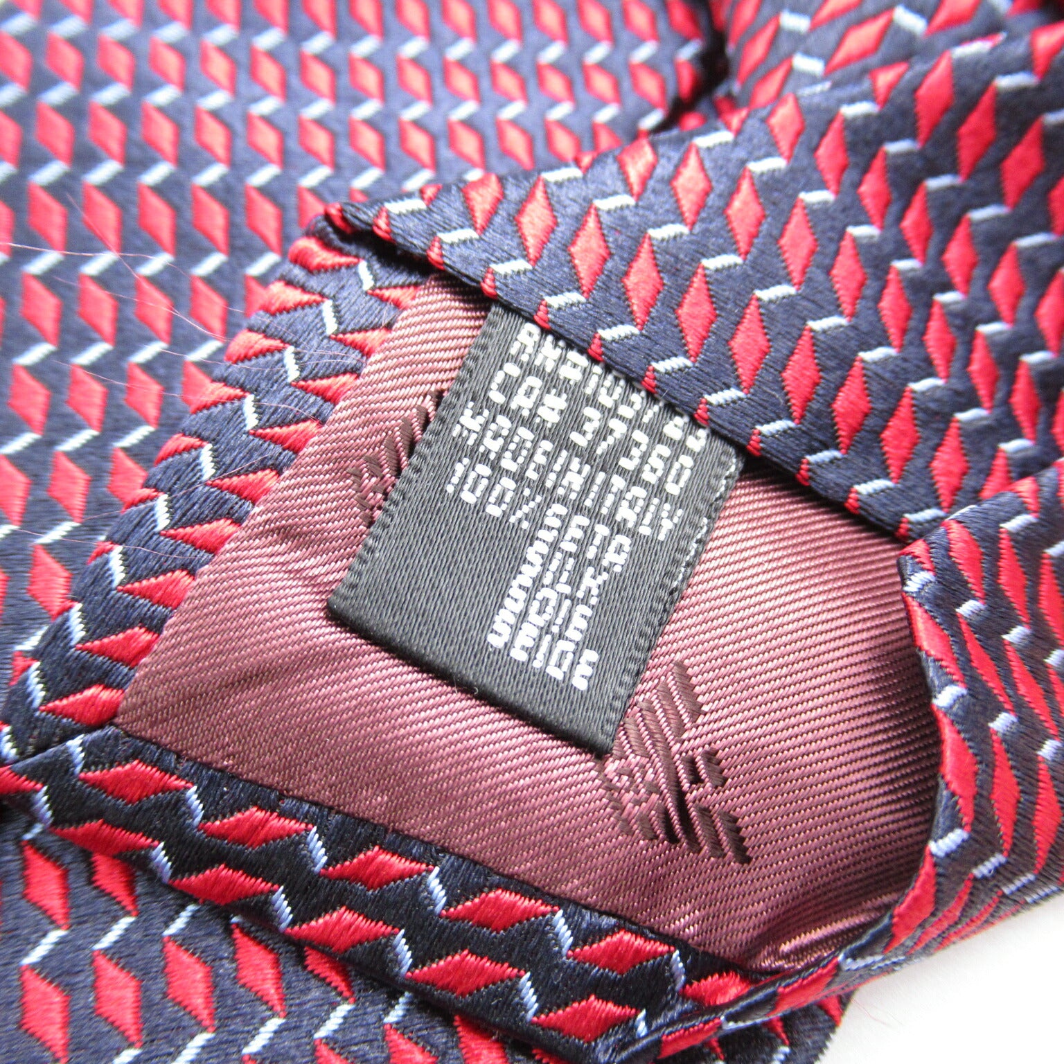 Emporio Armani Silk Tie Red