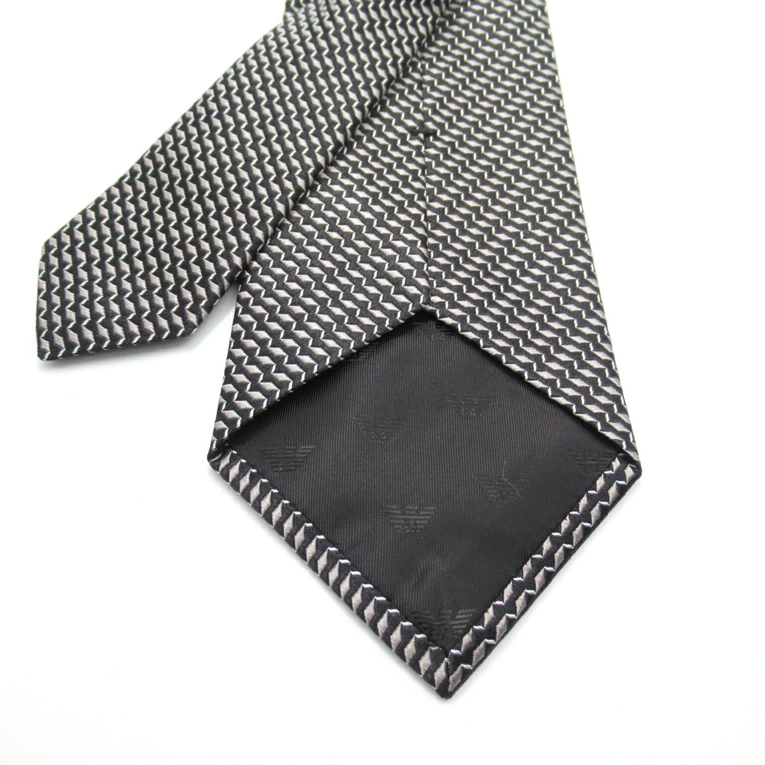 Emporio Armani Silk Tie Gray