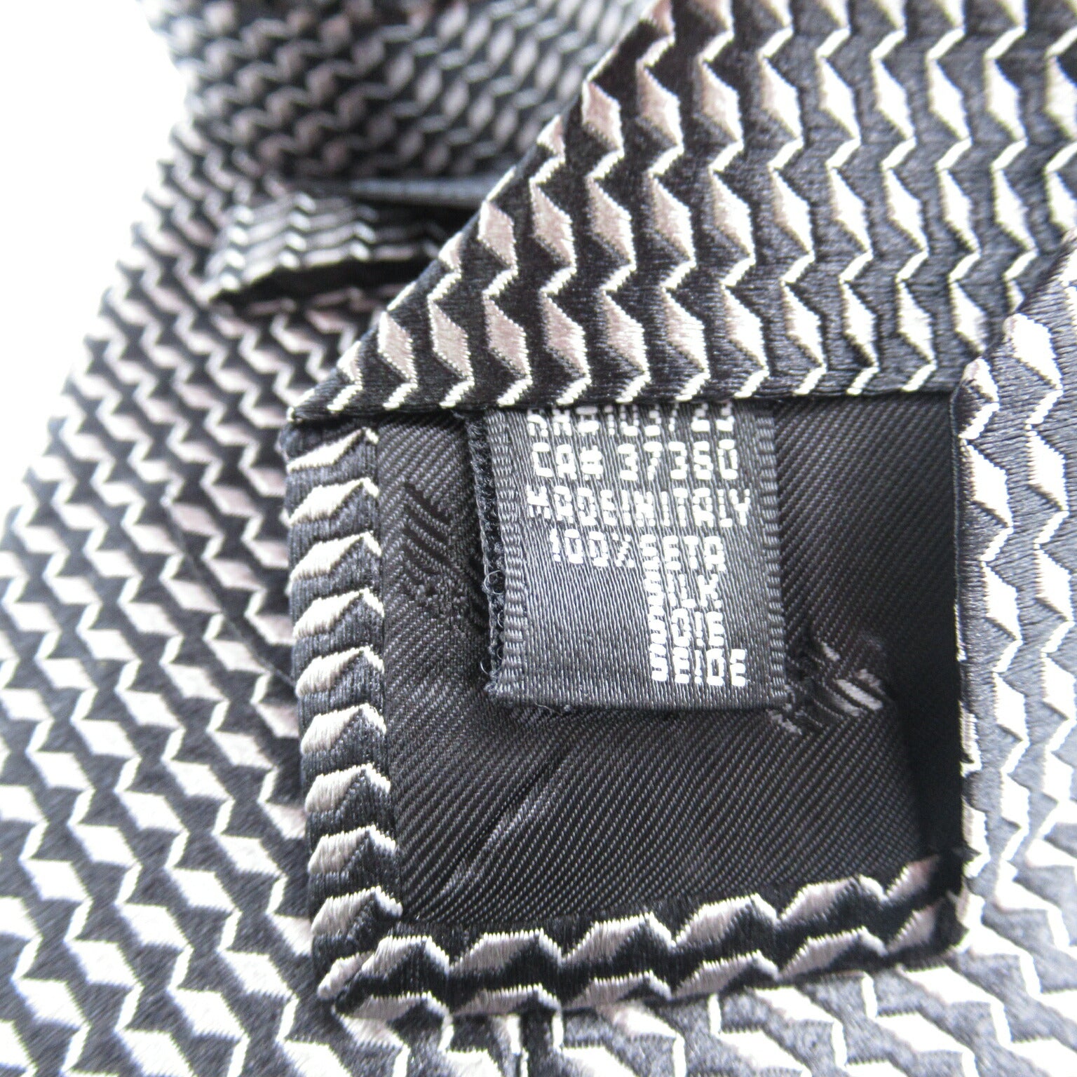 Emporio Armani Silk Tie Gray