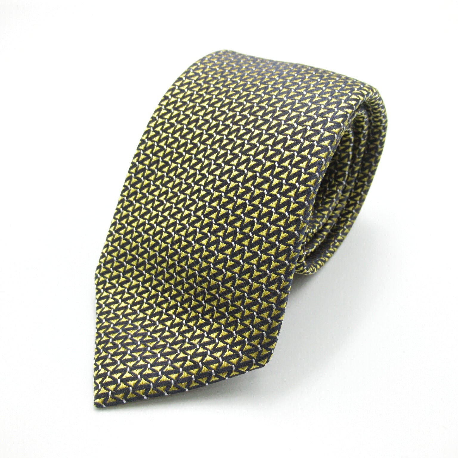 Emporio Armani Silk Necktie Gold