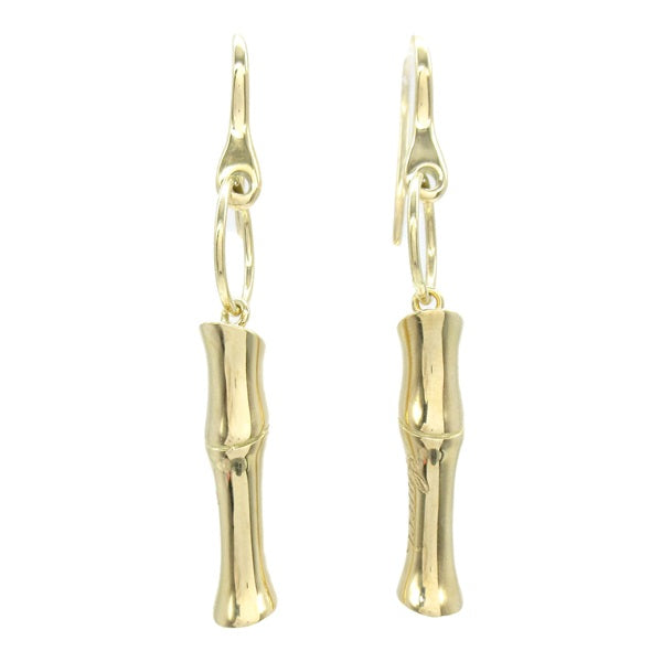 Gucci 18K Bamboo Dangle Earrings  Earrings Metal in
