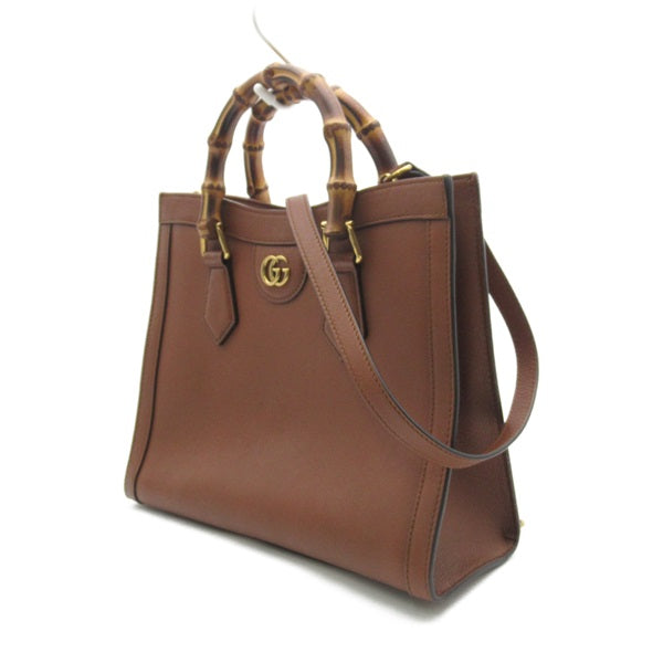 Gucci Diana Bamboo Tote Bag  Handbag Leather 660000 in
