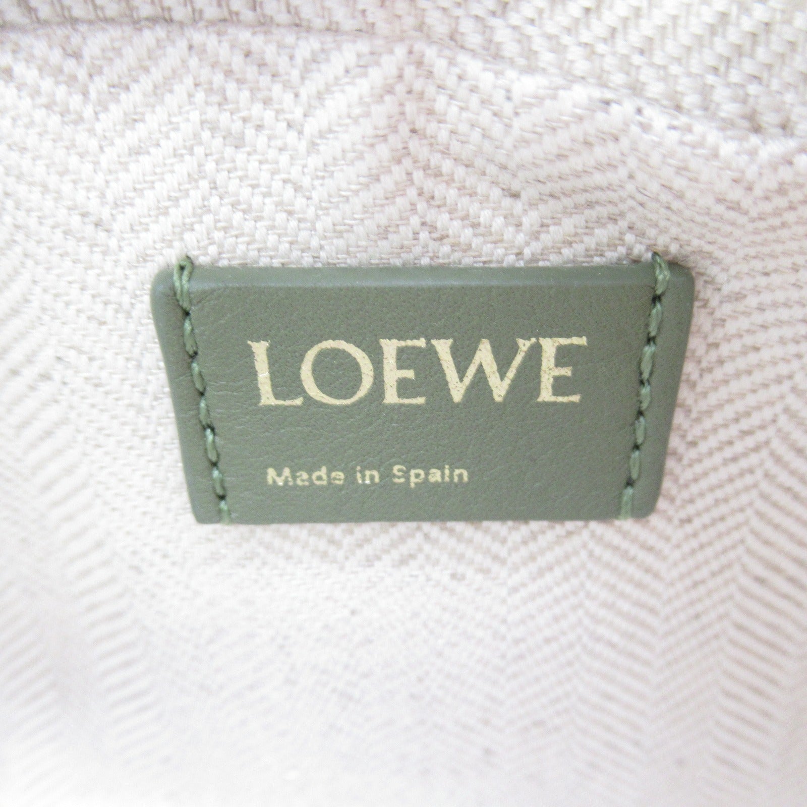 Loewe Amazona 16 Canvas Handbag A039N21X03 in Great Condition