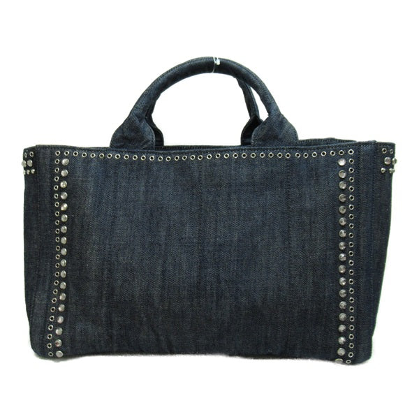 Canapa Studded Denim Handbag BN2642