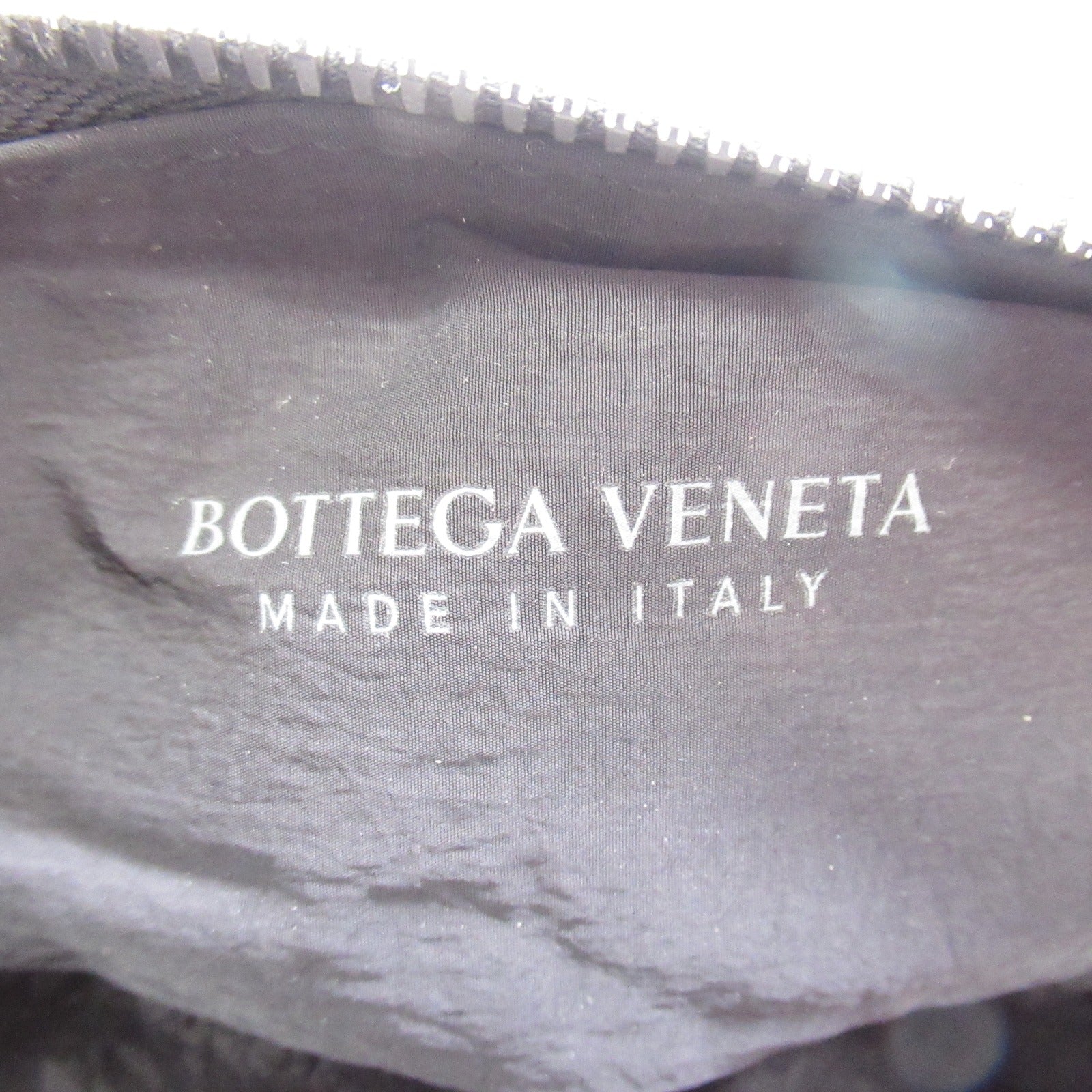 Bottega Veneta Polyester Bum Bag Cassette Black