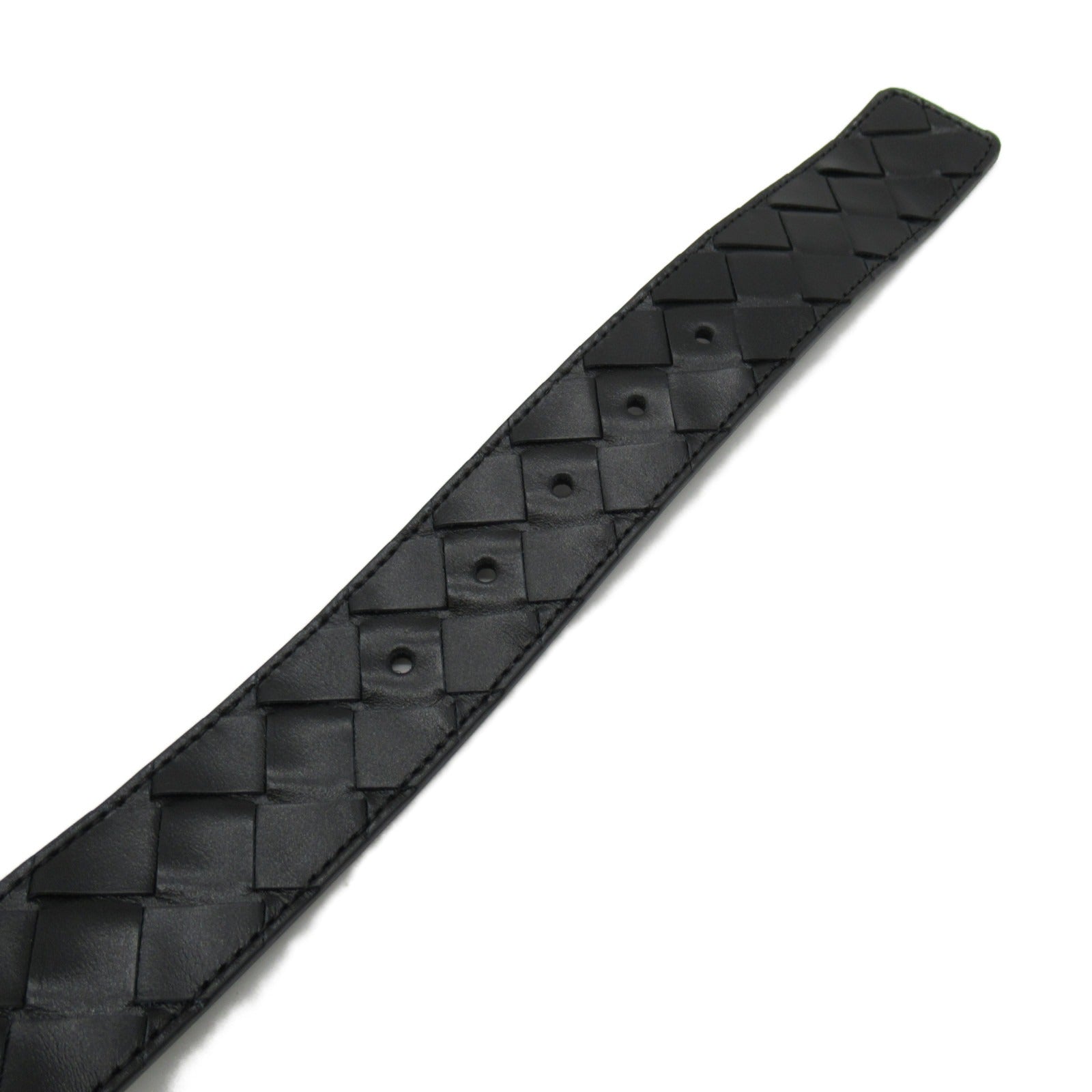 Bottega Veneta Leather Belt Black