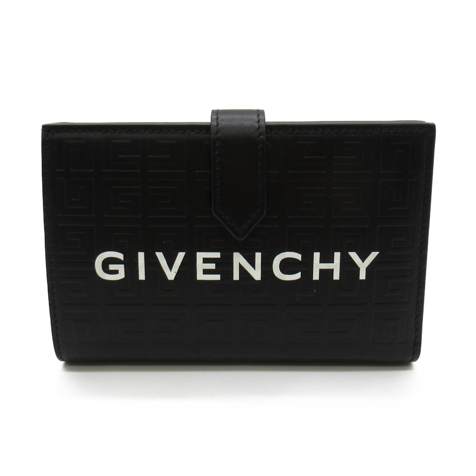 Givenchy Leather Bifold Wallet Black