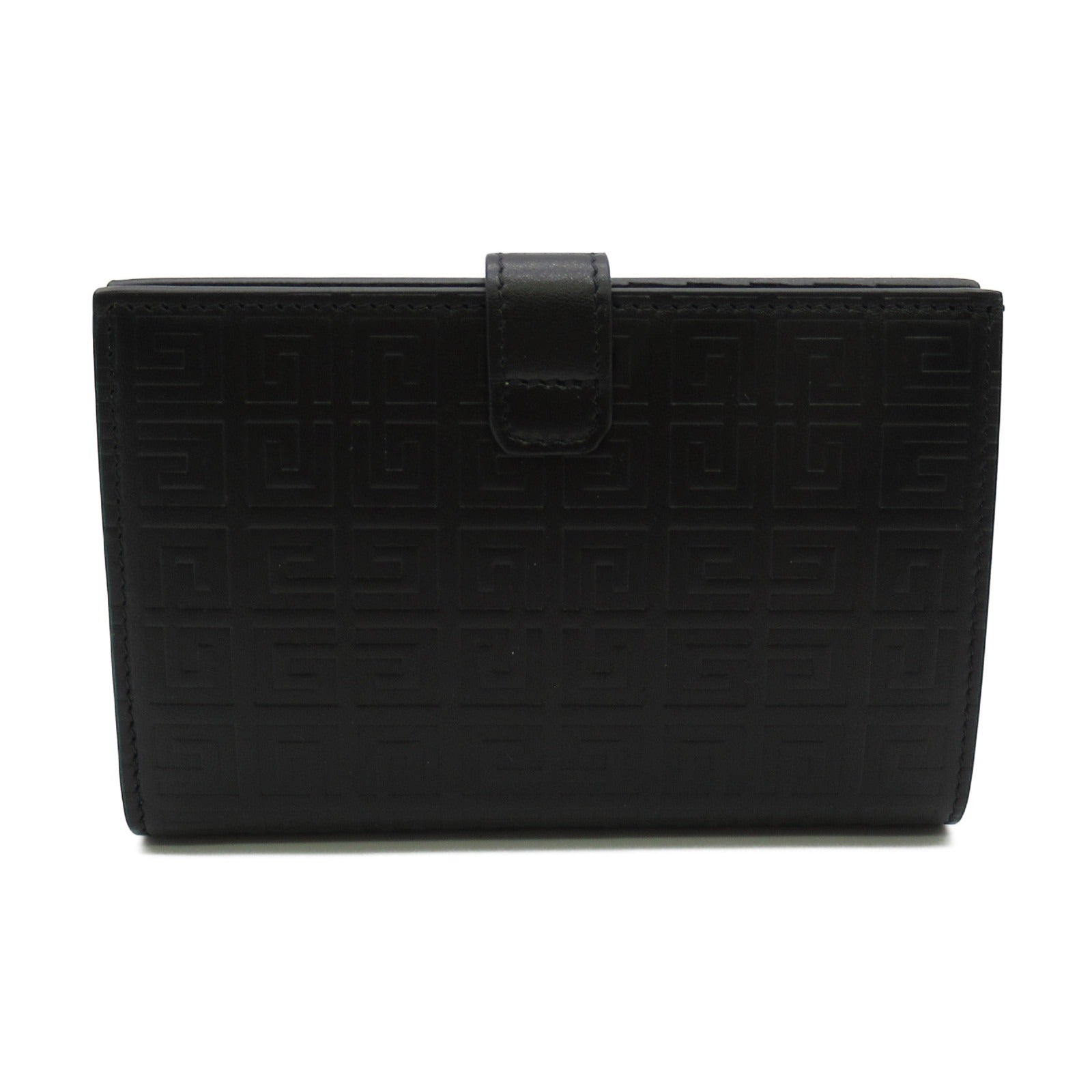 Givenchy Leather Bifold Wallet Black