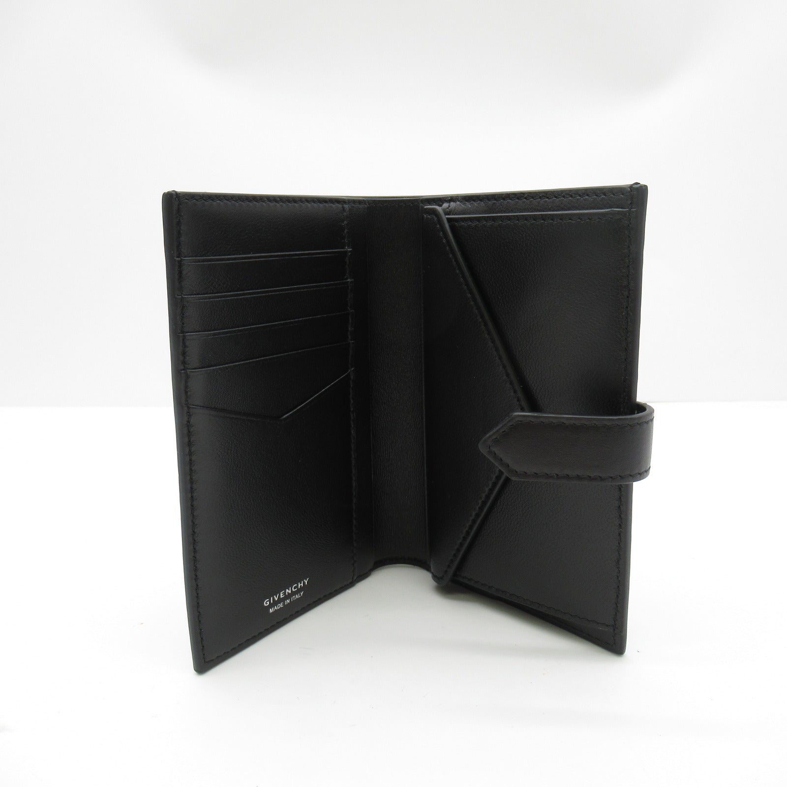 Givenchy Leather Bifold Wallet Black