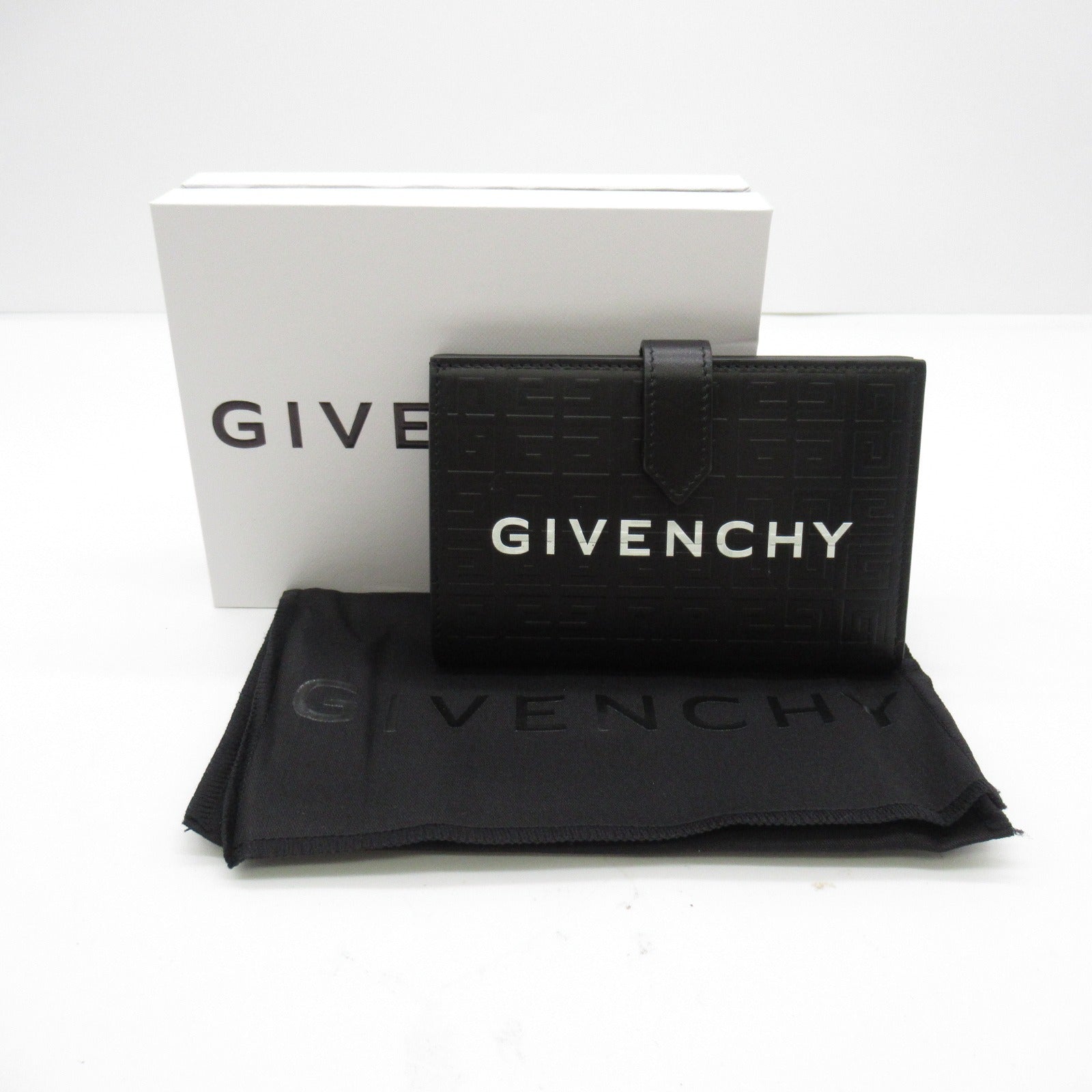 Givenchy Leather Bifold Wallet Black