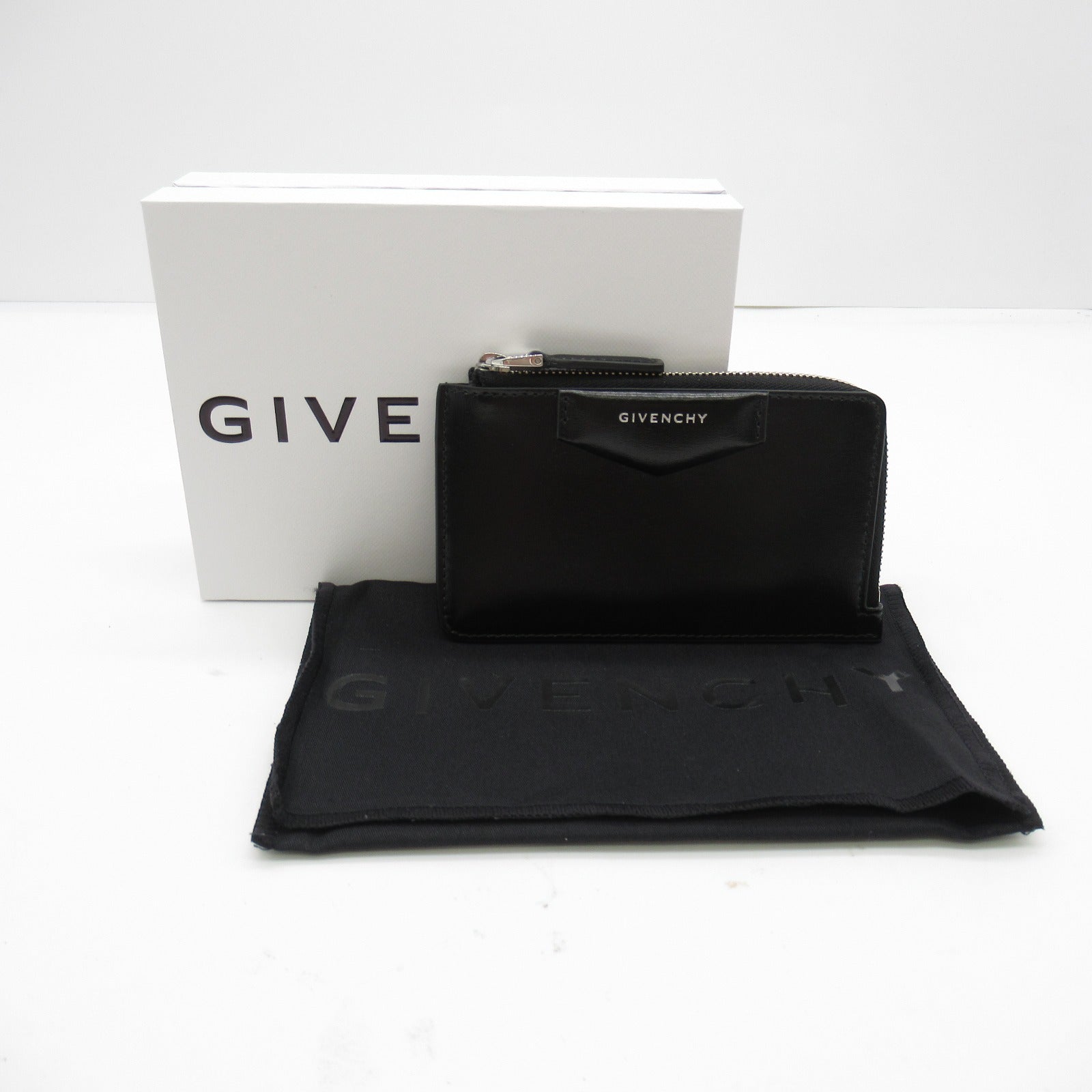 Givenchy Leather Card Case Black